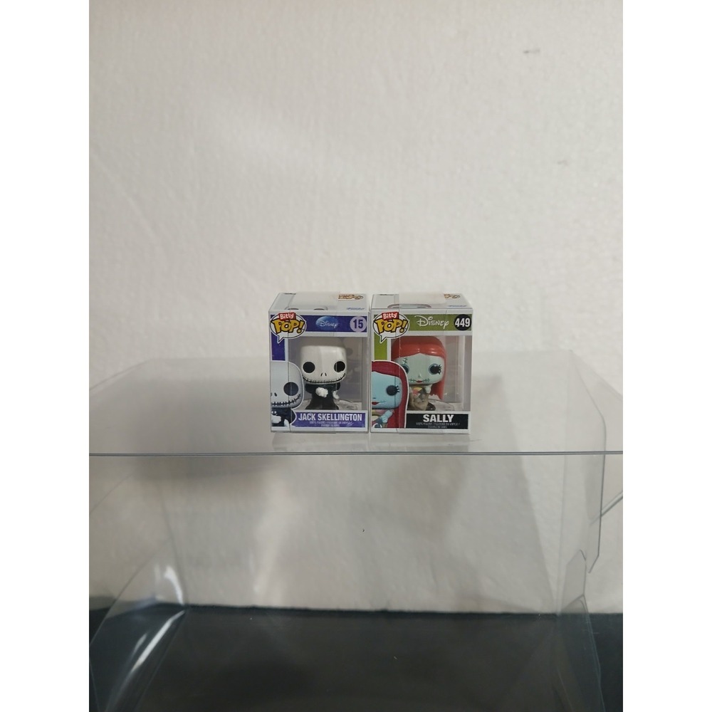 Funko Bitty Pop The Nightmare Before Christmas Jack Skellington & Sally 2-Pieces